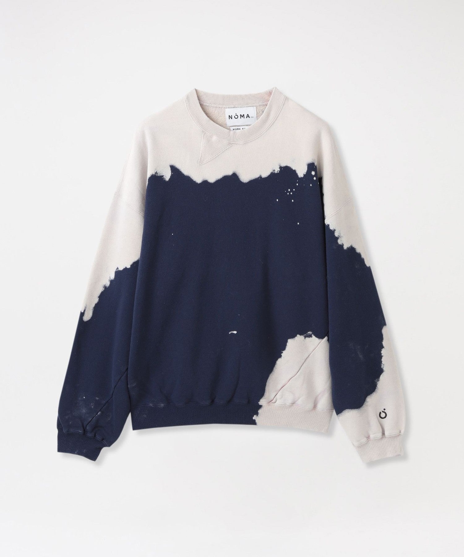 NOMA t.d.】スウェット Hand Dyed Twist Sweat N36-CS 01B(トップス