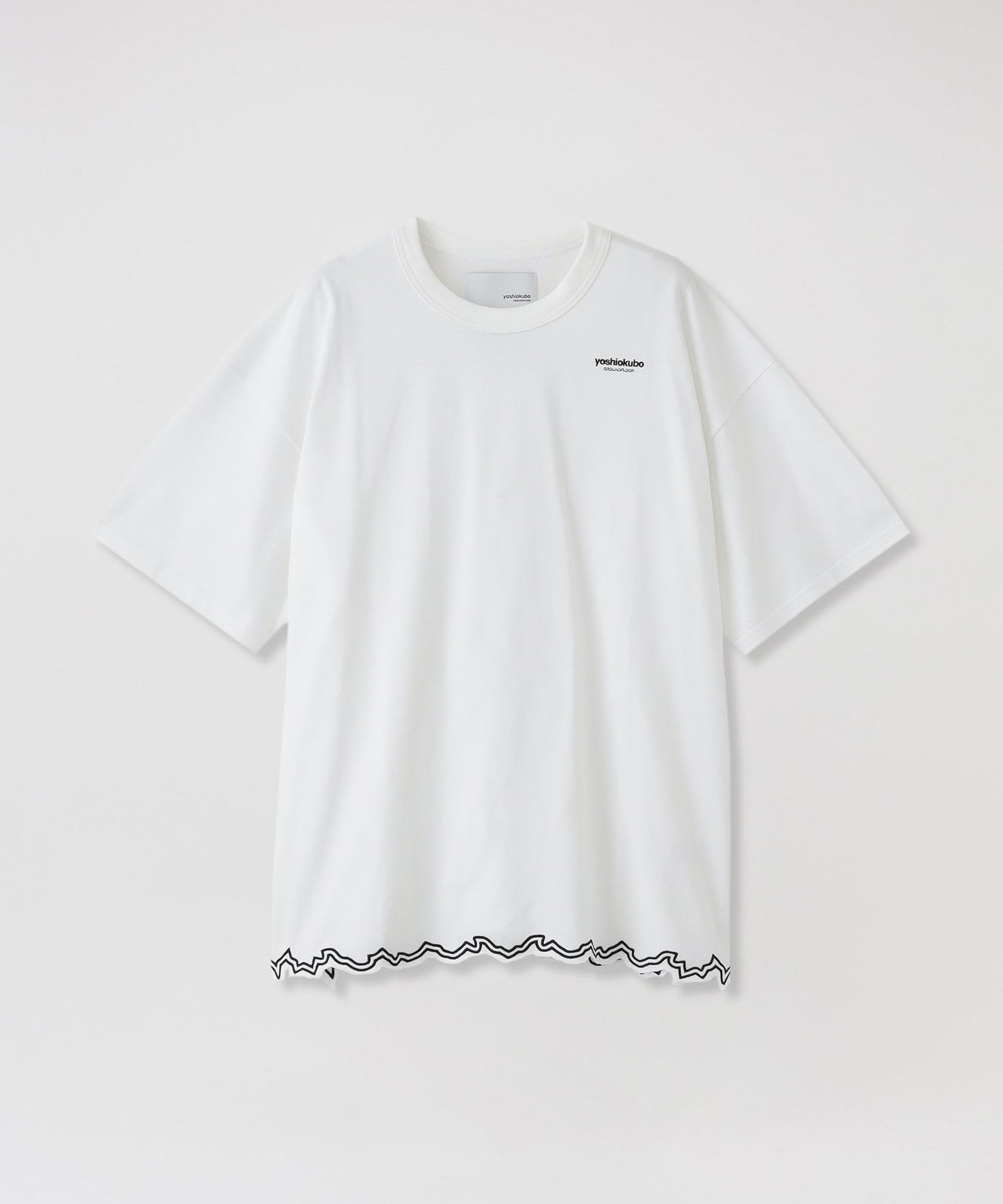 yoshiokubo GROUNDFLOOR】Tシャツ S/S TEE ZIGZAG YKS23119