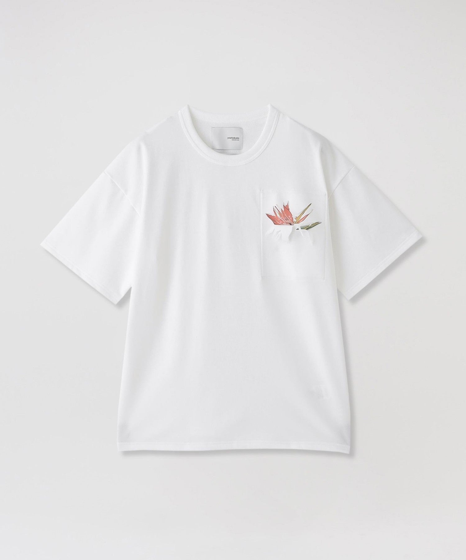【yoshiokubo GROUNDFLOOR/ヨシオクボ】Tシャツ S/S TEE ＂LASER FLOWER＂YKS24104