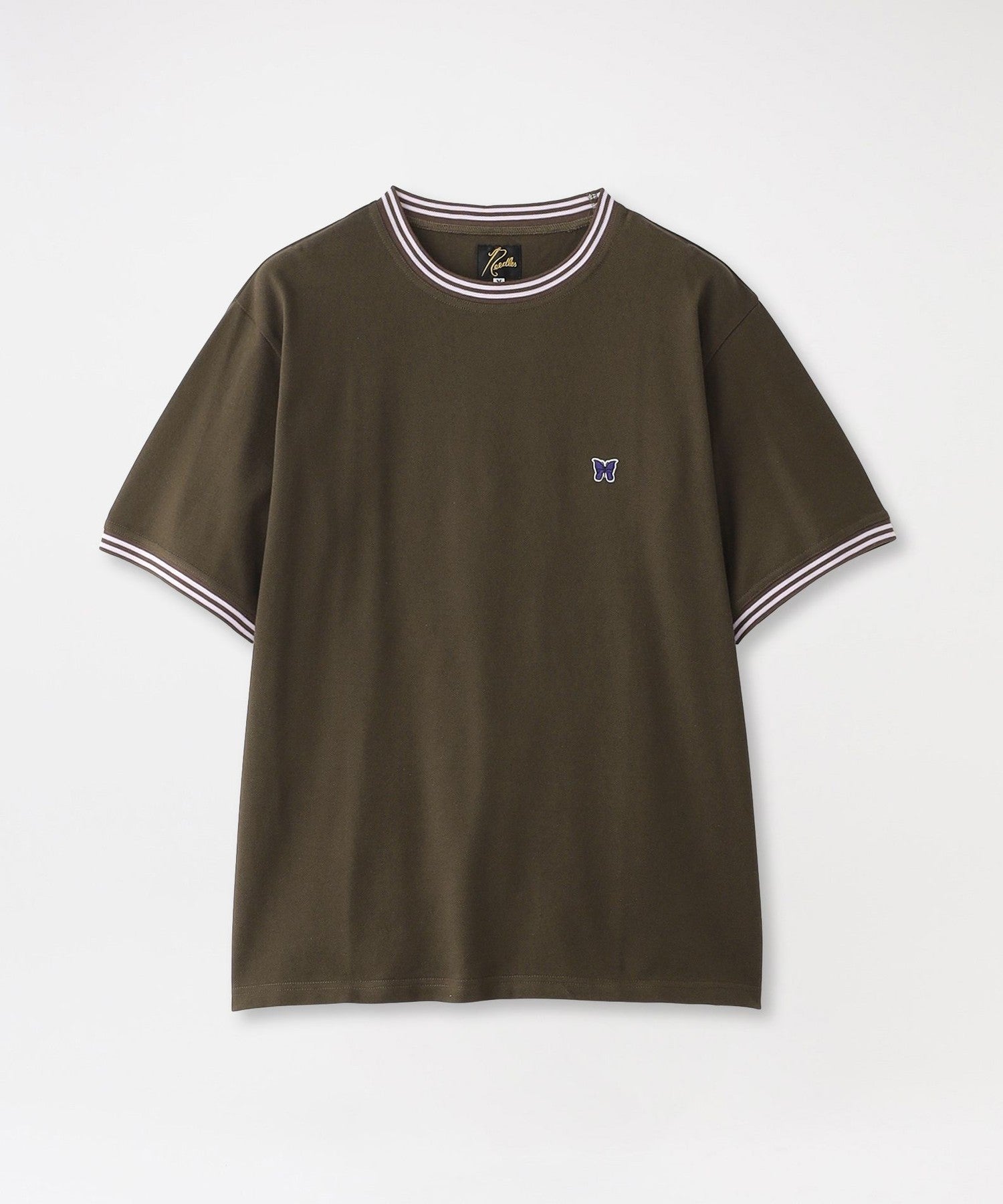 【新品未使用・タグ付き】Needles ニードルズ リンガーTシャツ Sサイズ Needles/ニードルズ】リンガーTシャツ Ringer Tee - Cotton Pique