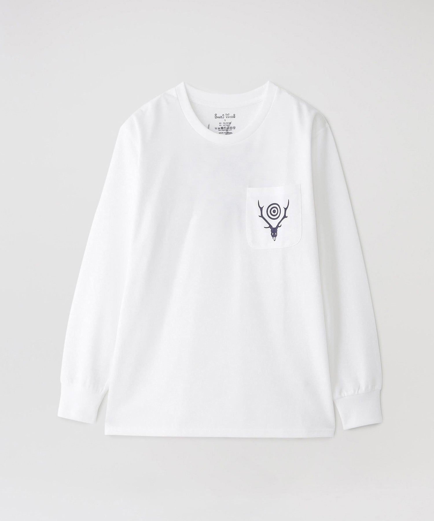 South2 West8/サウスツーウエストエイト】ロンT L/S Round Pocket Tee Circle Horn  PU548(トップス)｜LOVELESS(ラブレス)のファッション通販 - SANYO ONLINE STORE | 三陽商会