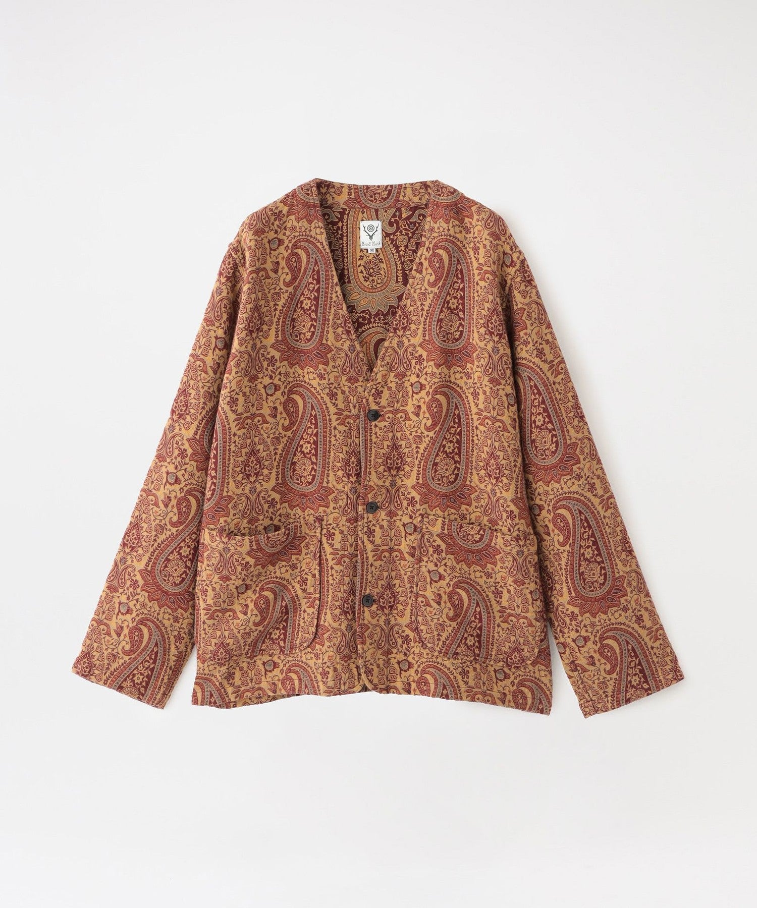 South2 West8】Cardigan Jacket India Jacquard LQ751(トップス