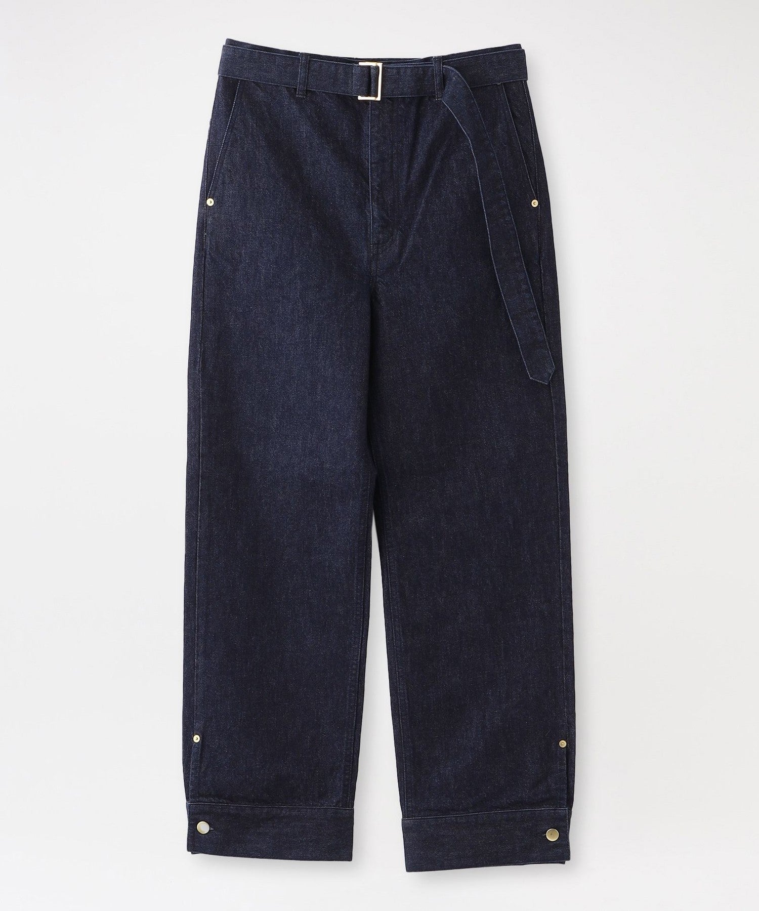 CULLNI/クルニ】デニムパンツ Hem Slit Wide Denim Pant with