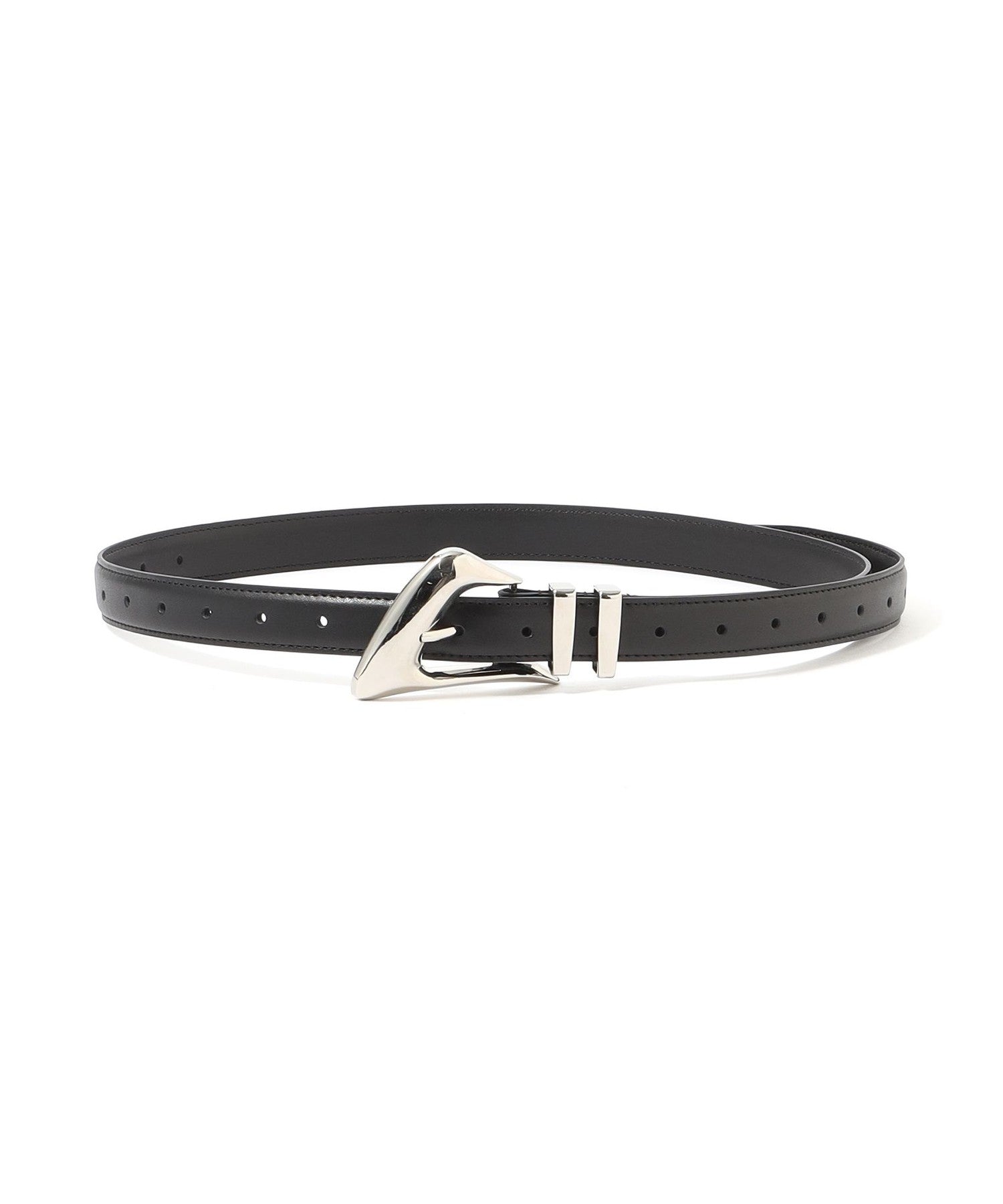 MIKAGE SHIN/ミカゲシン】ベルト Silver Buckle Belt BSSS-3004(ベルト