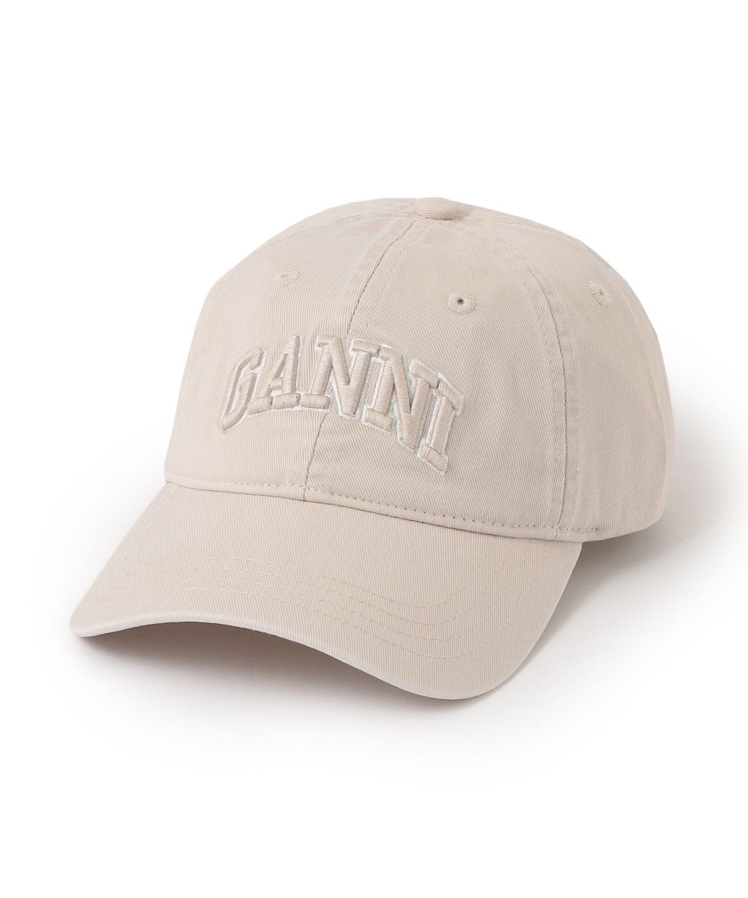 GANNI/ガニー】キャップ Washed Cotton Canvas Cap Emb A6901(帽子