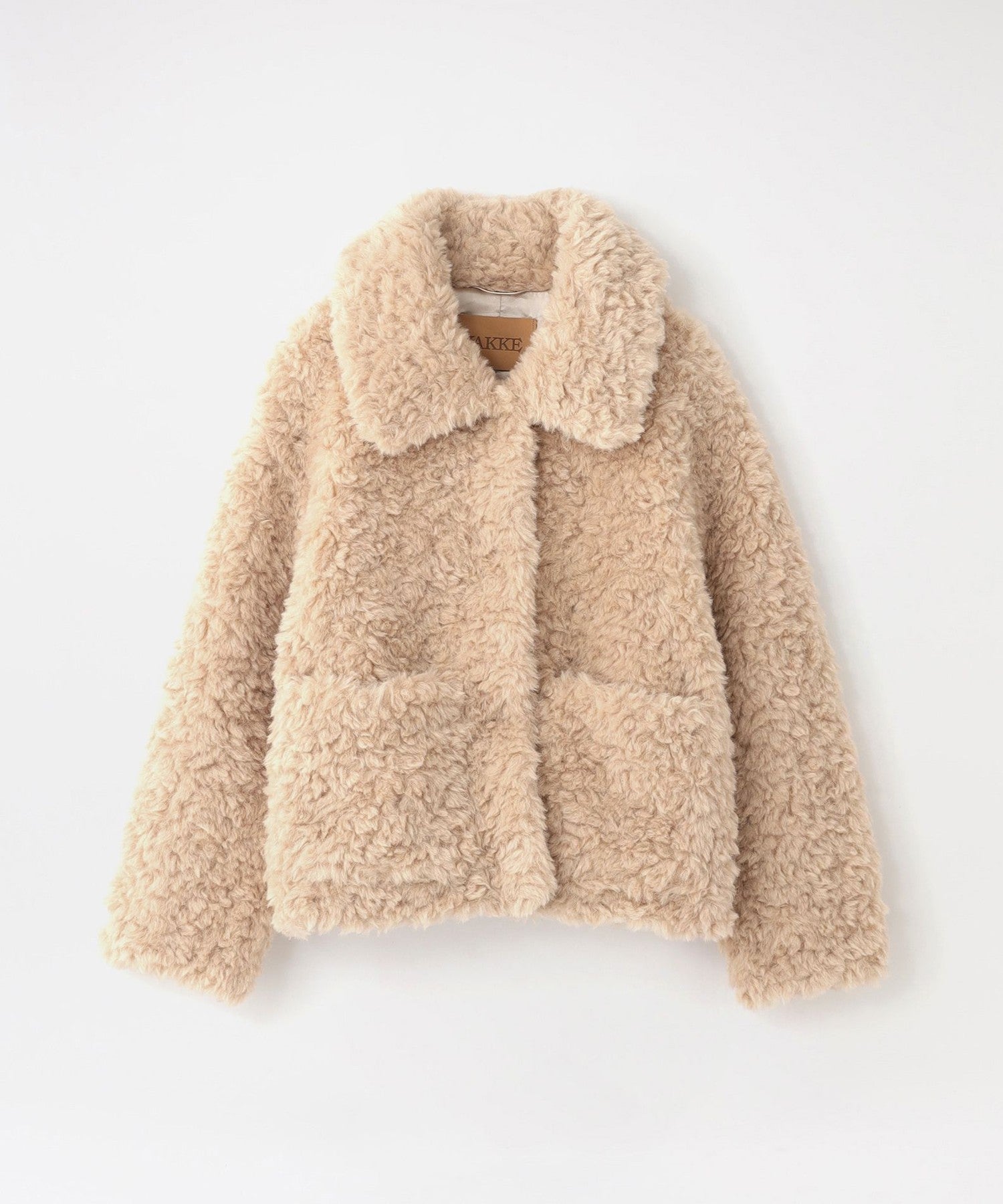 Jakke / コート/--/ポリエステル/BEG/無地 Jakke/ジャッキー】トレイシーコート TRACI COAT(ブルゾン)｜LOVELESS