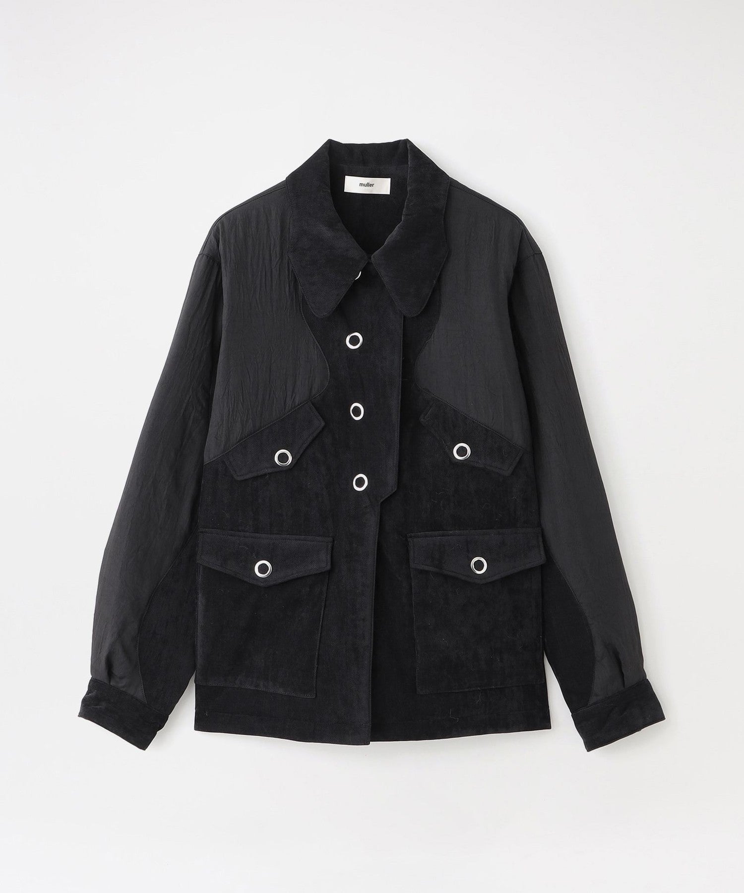muller of yoshiokubo/ミュラーオブヨシオクボ】シャツブルゾン