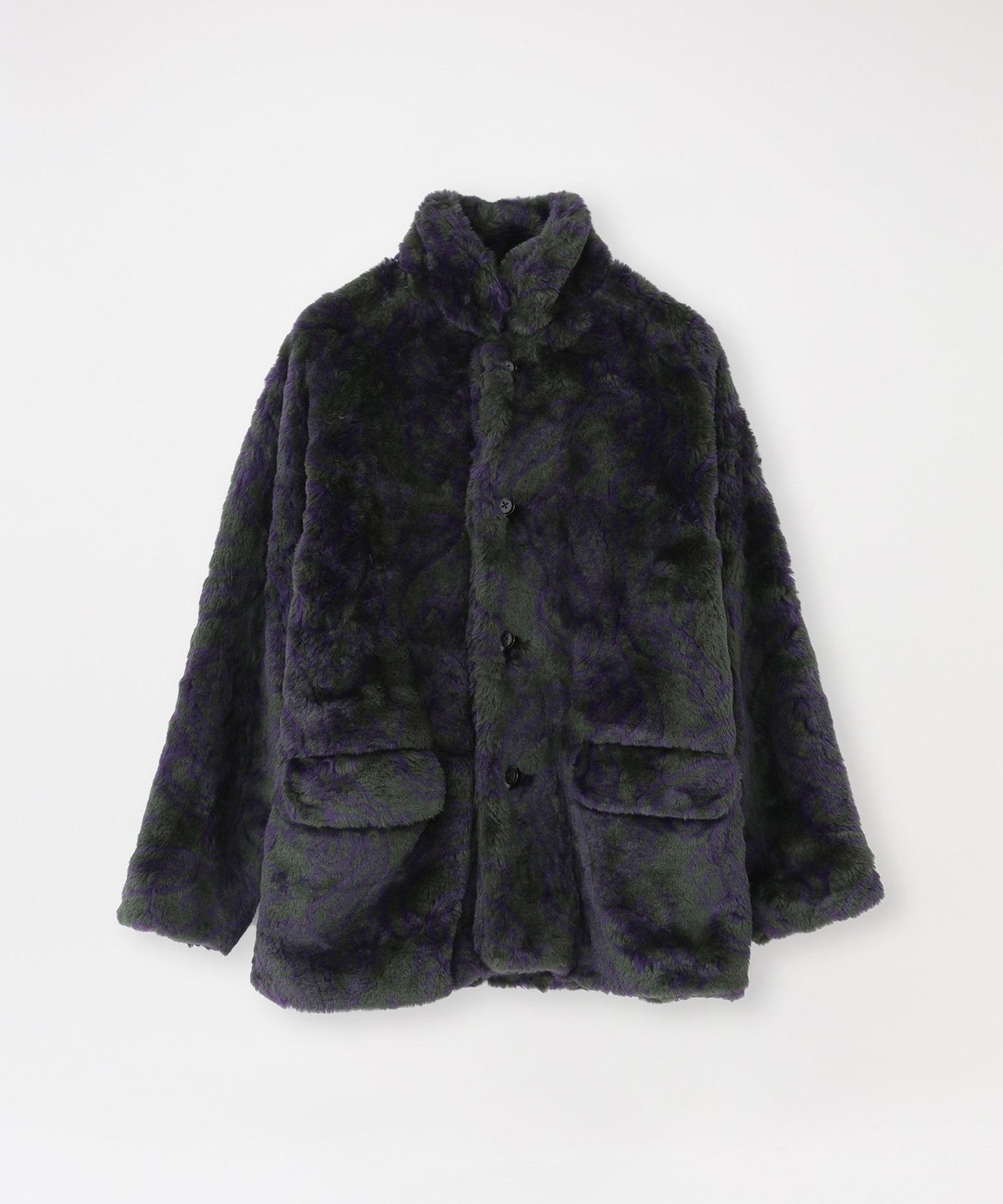 Needles】コート S.C. Car Coat -Acrylic Fur/Paisley NS080(ブルゾン 