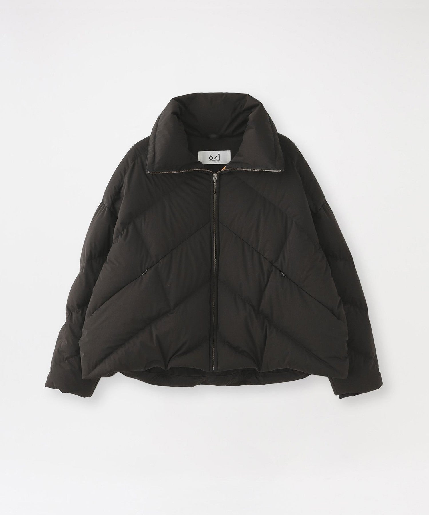 6×1 COPENHAGEN】ダウンジャケット HIGH COLLAR DOWN JACKET S06-02