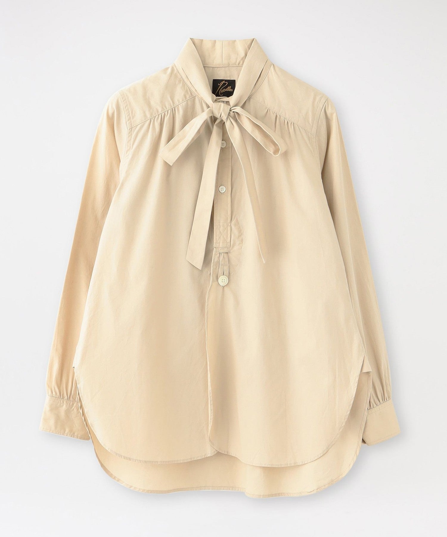 Needles】シャツ Ascot Collar EDW Shirt Cotton Broadcloth LQ207