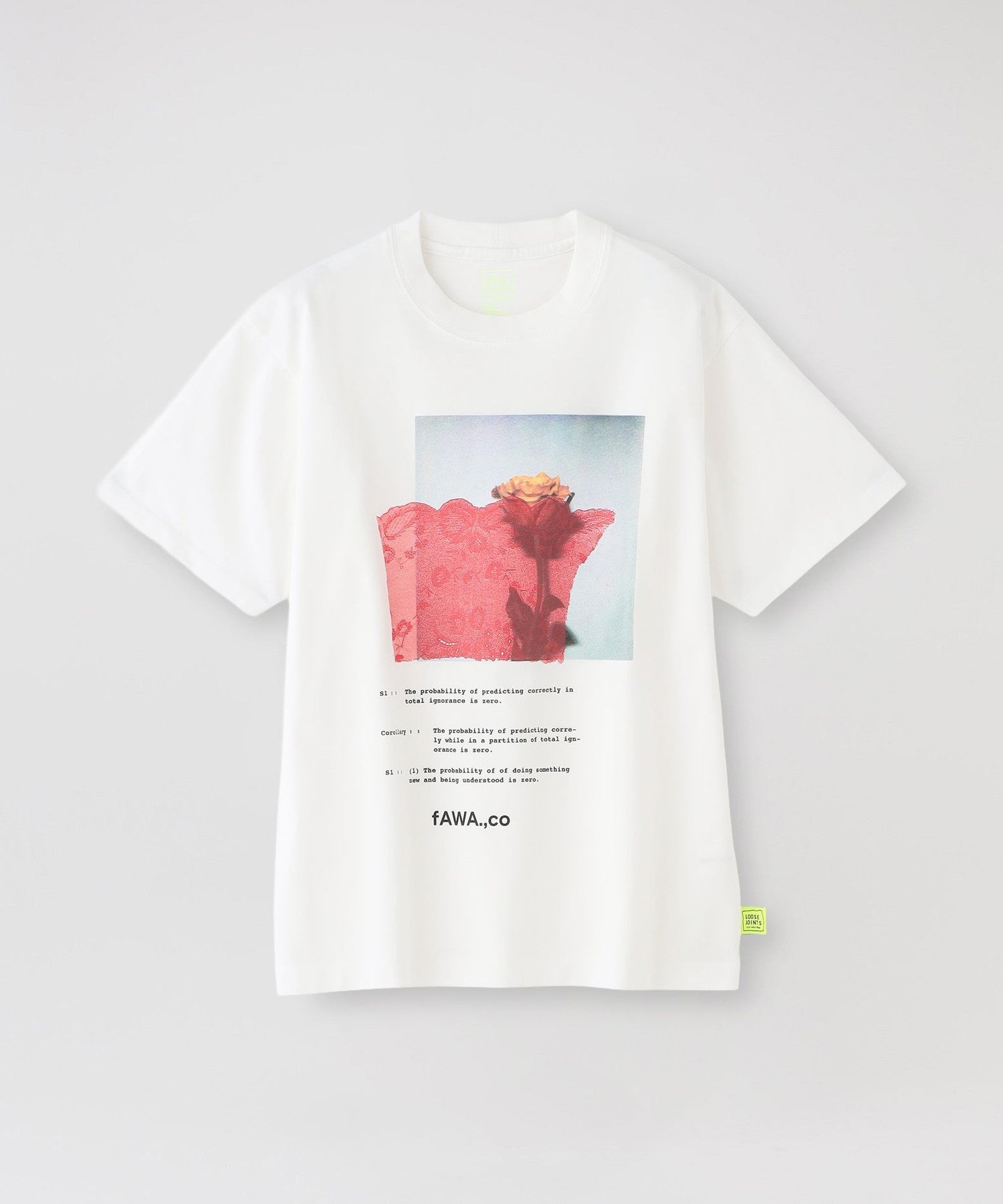 loosejoints/ルーズジョインツ】Tシャツ CLAY ARLINGTON S/S TEE 