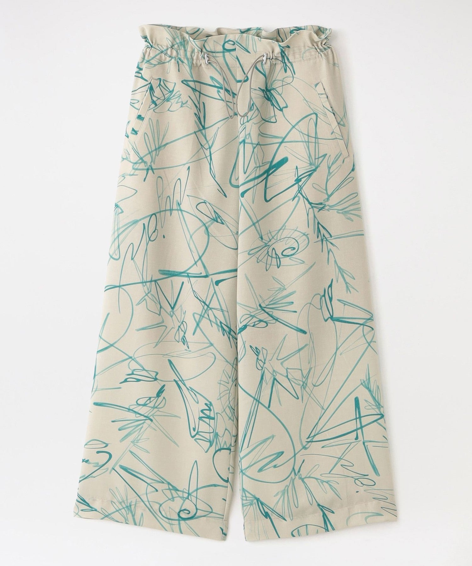 26SS EXCLUSIVE!!【UJOH/ウジョー】ワイドパンツ Draw Cord Wide PNT