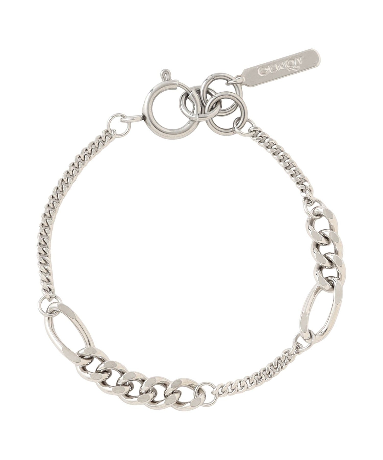 Justine clanquet ピアスブレスレット JUSTINE CLENQUET/ジュスティーヌクランケ】ブレスレット TIKO SILVER