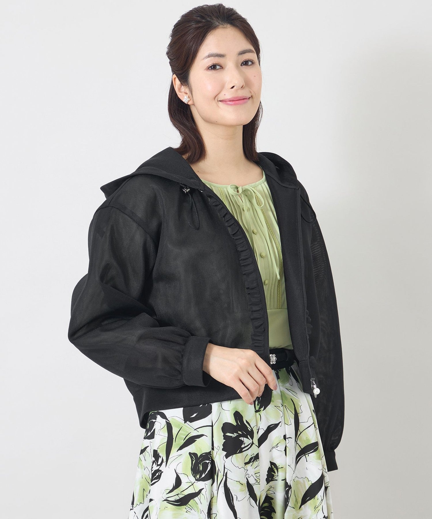 シアーダンボール フーディ(トップス)｜TO BE CHIC(トゥー ビー シック