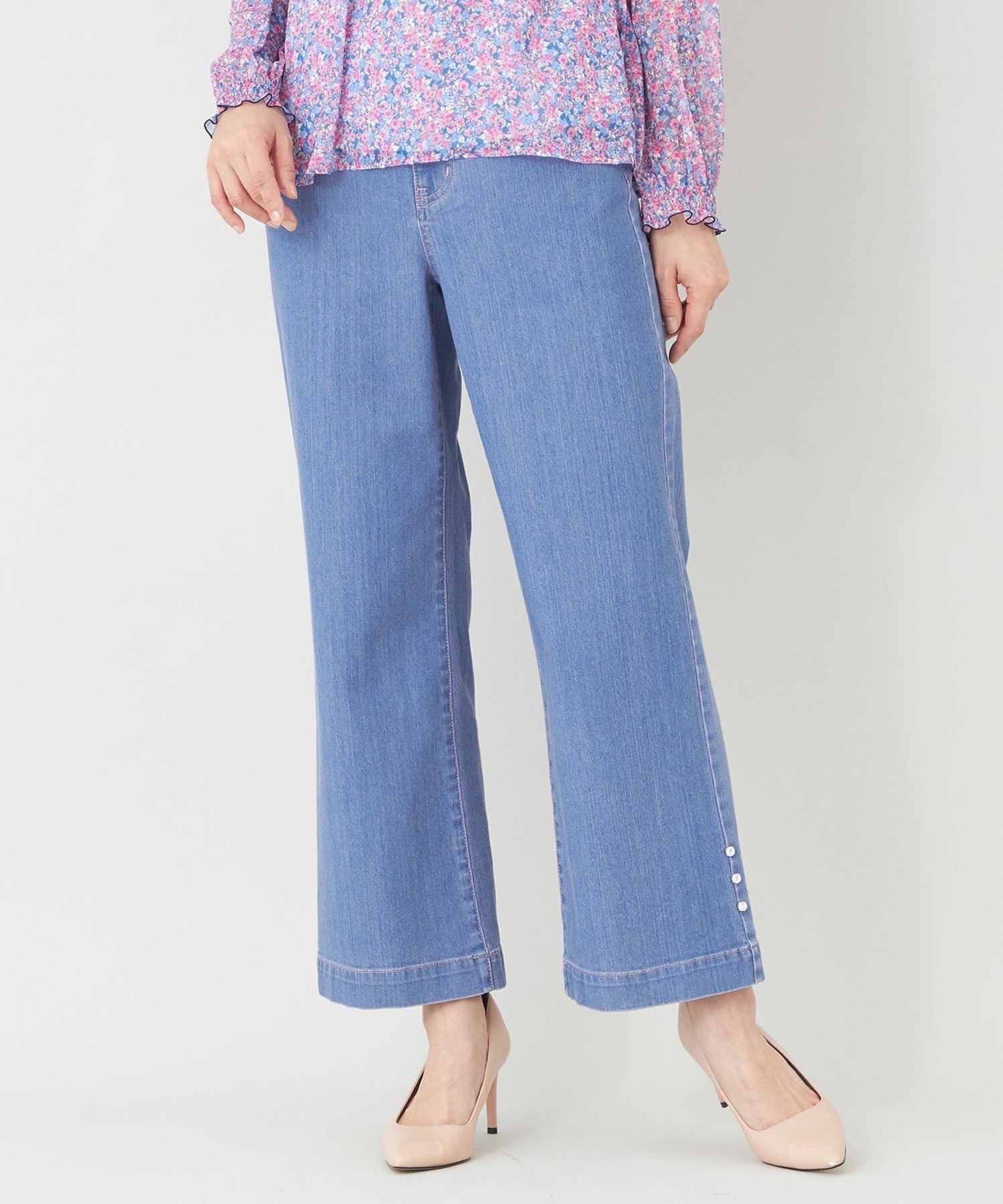 エレガンス ワイドデニム(パンツ)｜TO BE CHIC(トゥー ビー シック)の