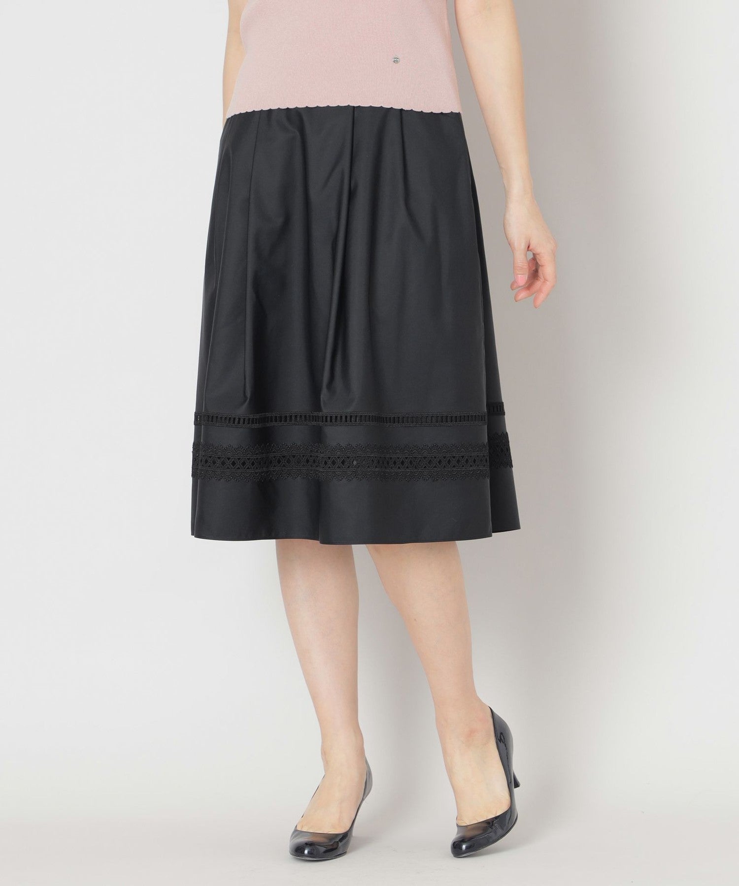 M's カタログ リボン ボーダー スカート セット M's カタログ リボン ボーダー スカート セット M'S GRACY 2024