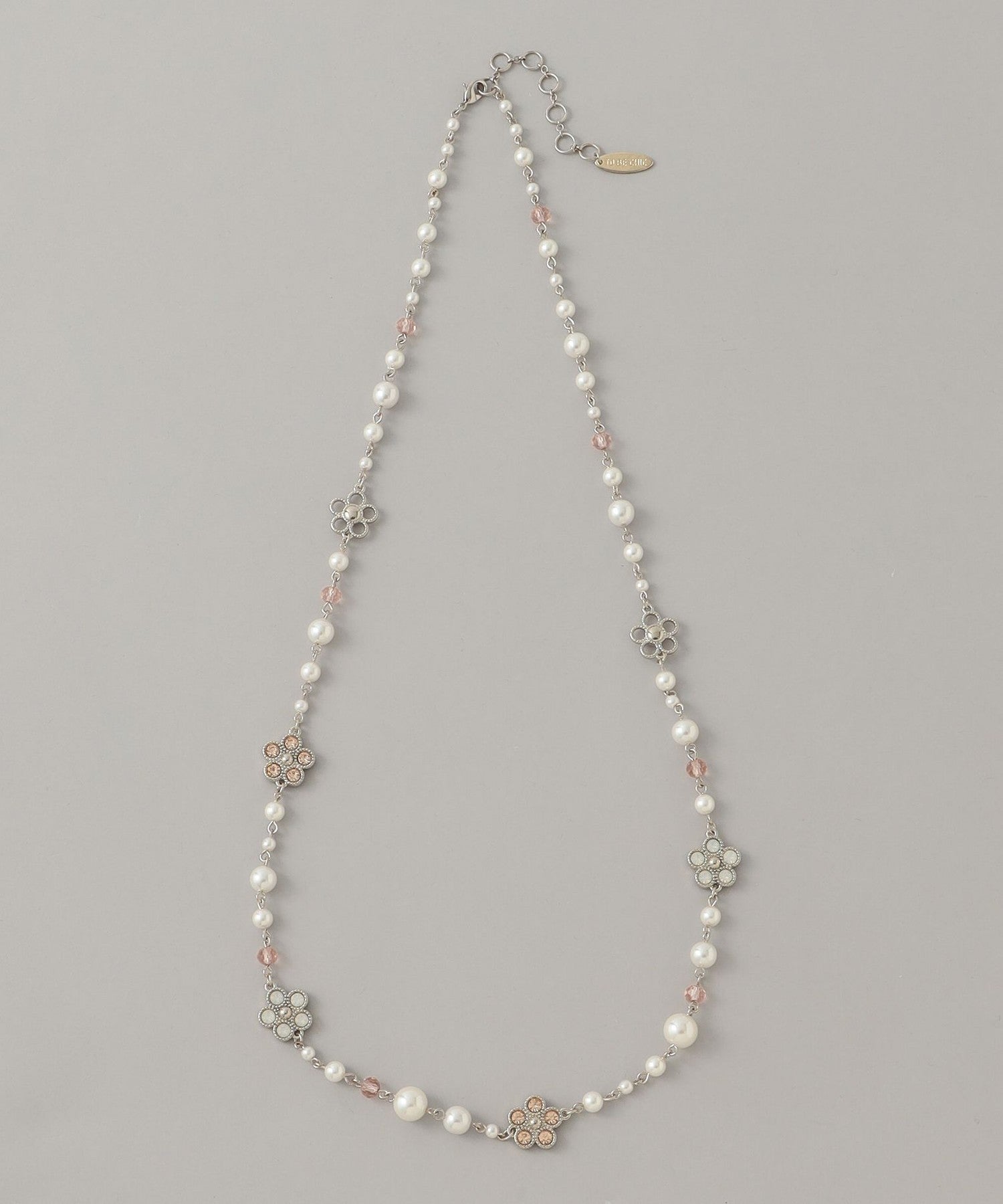フラワービジューネックレス(小物・雑貨)｜TO BE CHIC(トゥー ビー