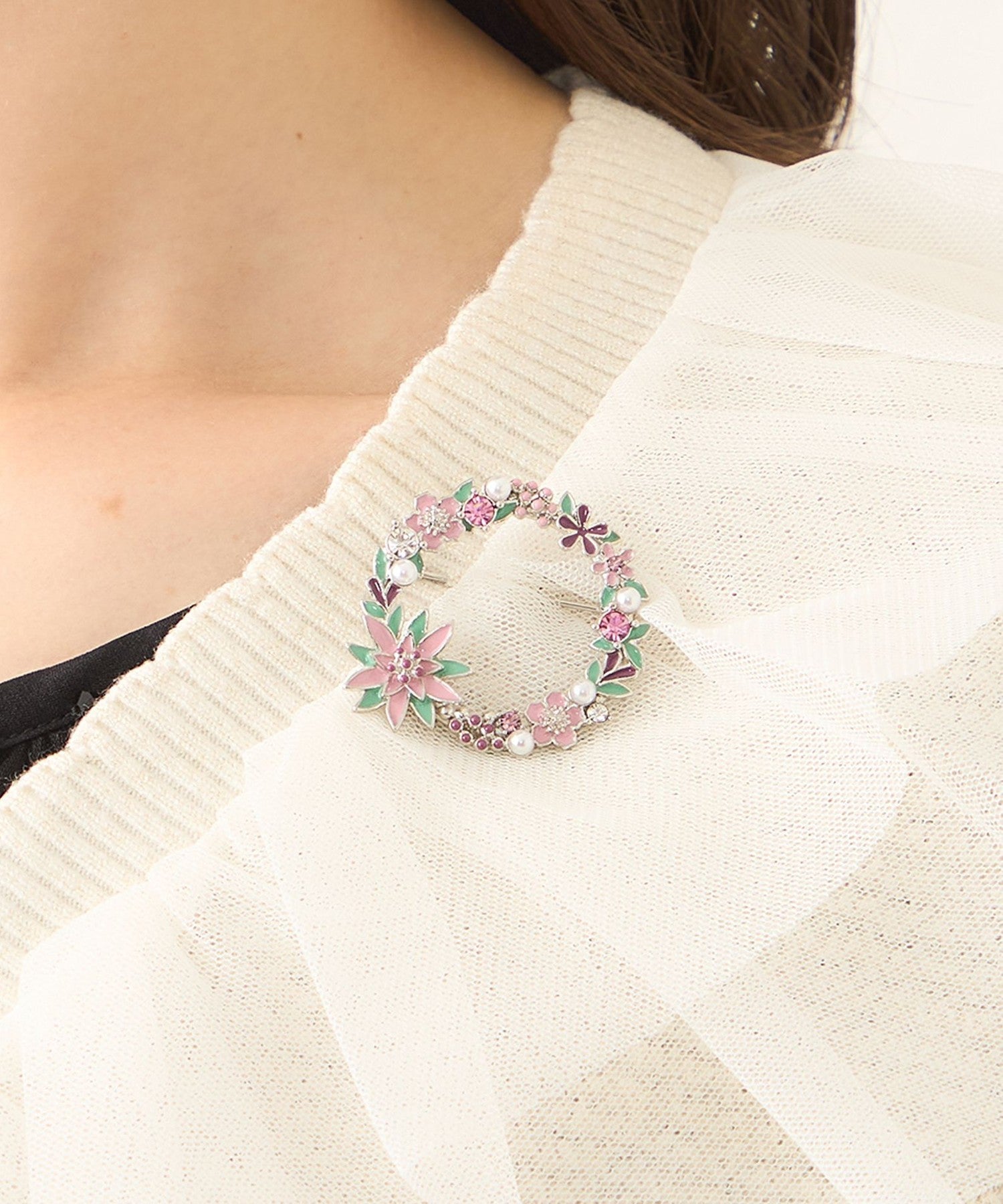 Lisette リゼッタ　エーデルワイス　ブローチ エーデルワイスブローチ(小物・雑貨)｜TO BE CHIC(トゥー ビー シック