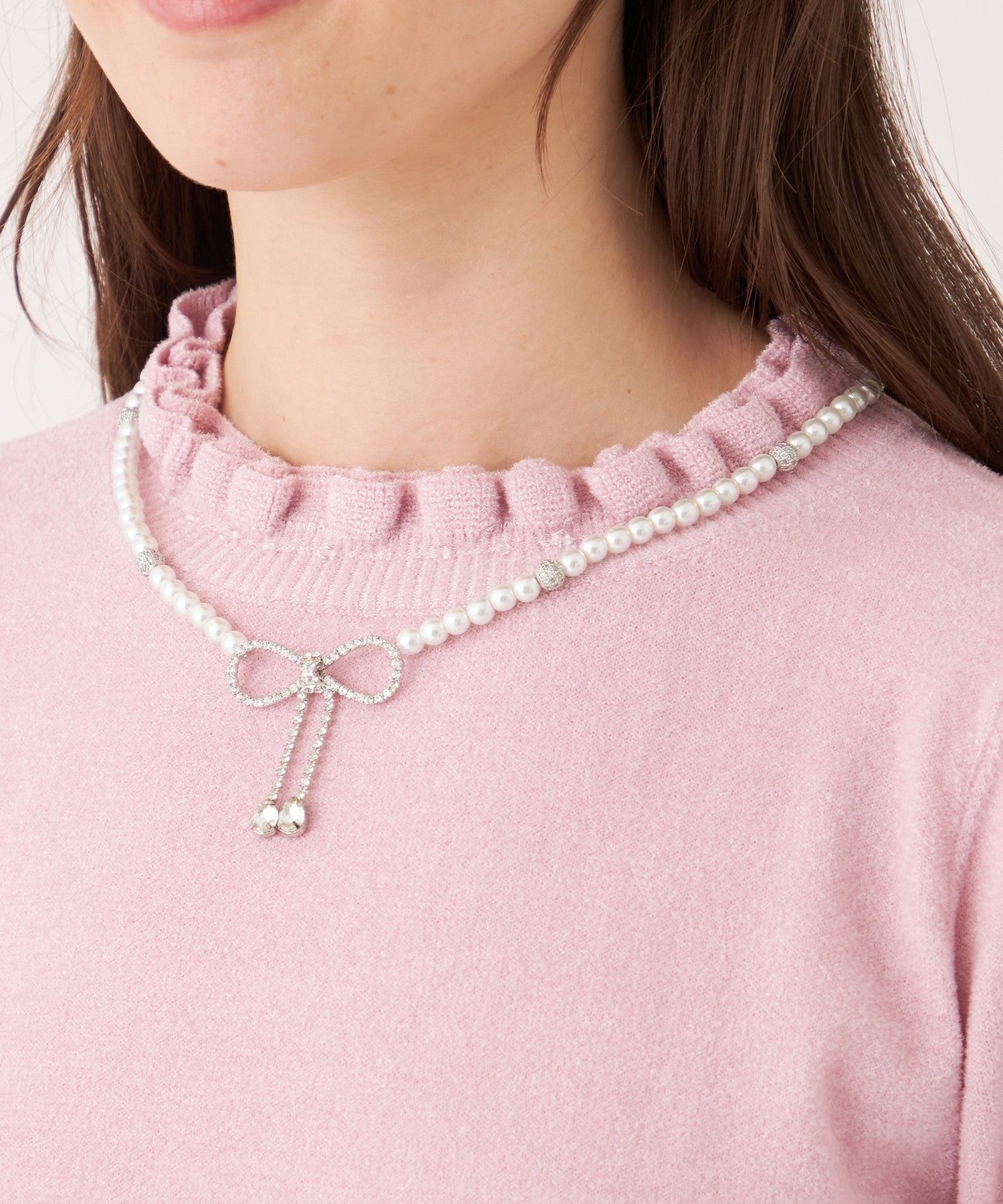 最高品質✨ハイクオリティ✨ノットネックレス✨リボン✨LOGO 最高品質✨ハイクオリティ✨ノットネックレス✨リボン✨LOGO