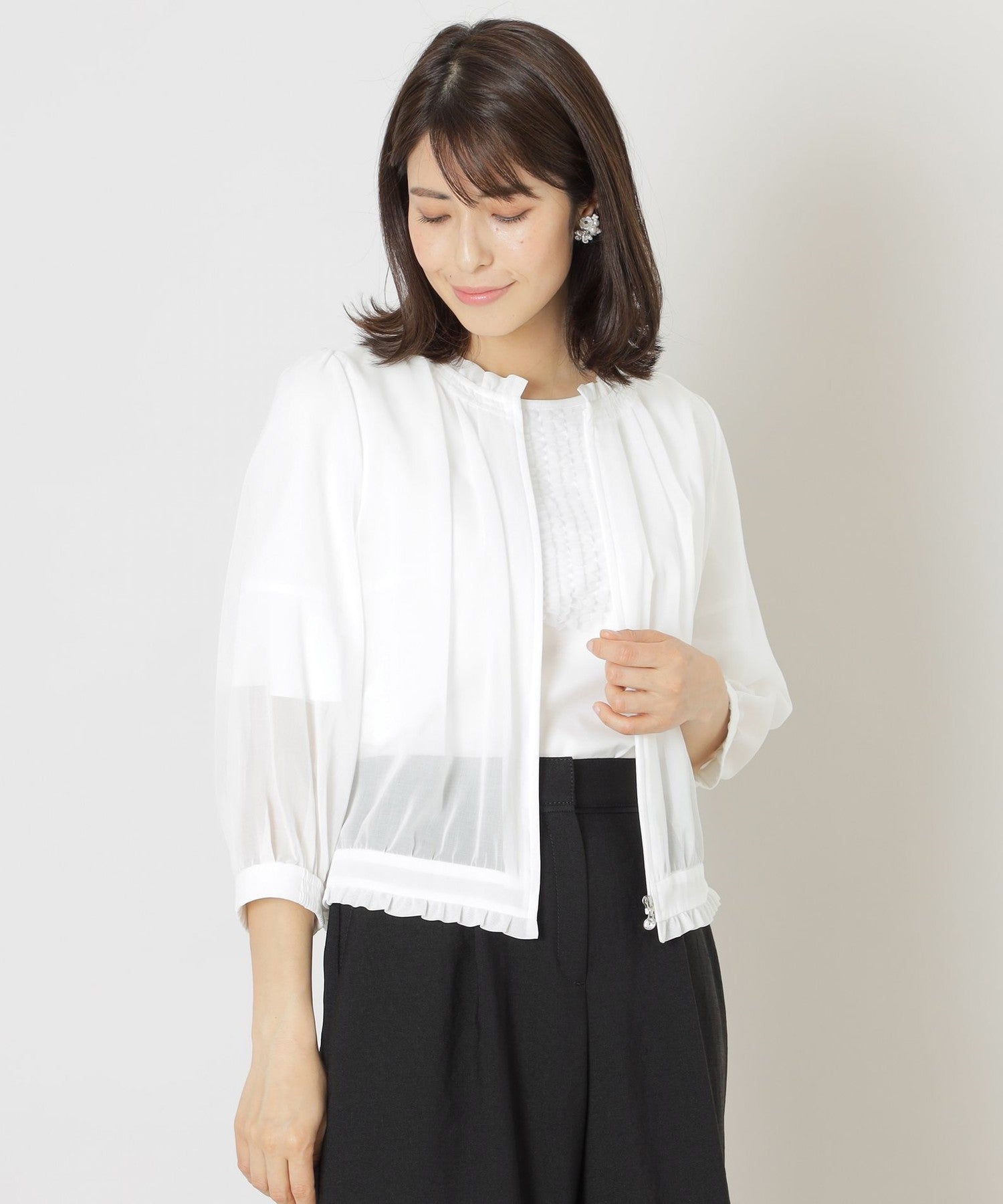 未使用品★TO BE CHICトゥビーシック ★スパンボイルジャケット★40 2362-W7E0634302.jpg?v=1712896257