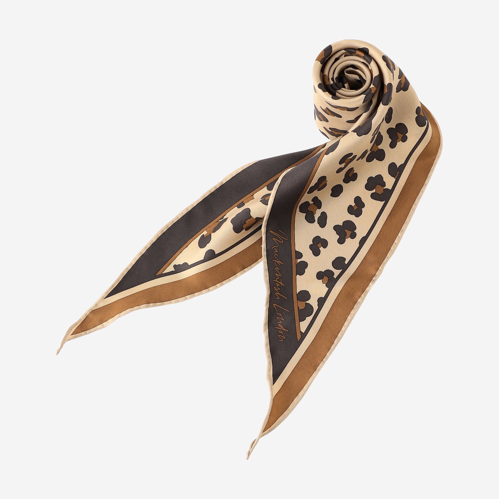 ♡ブランド スカーフ 12点まとめ エクラ掲載】レオパードダイヤモンドシェイプスカーフ(マフラー