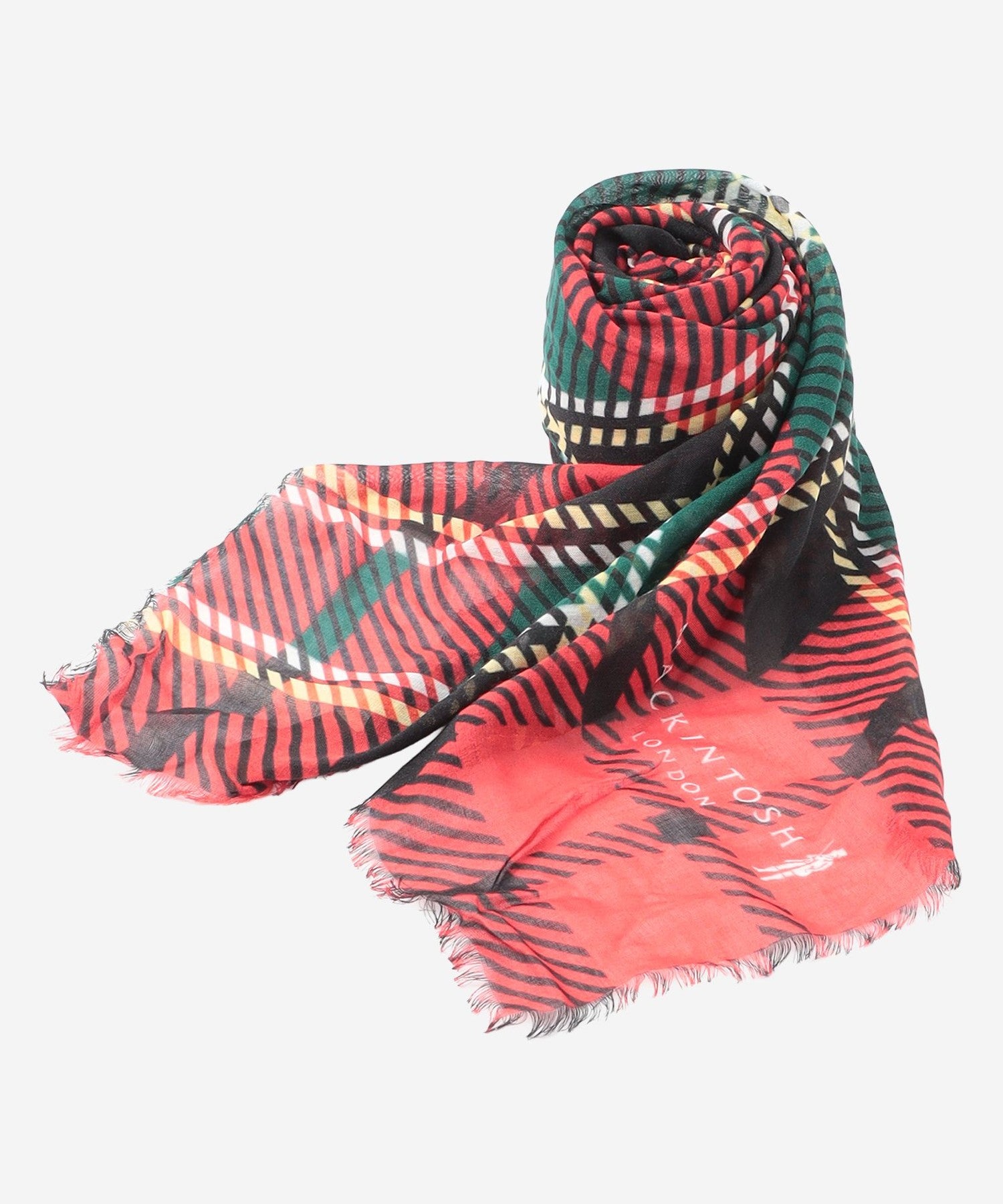 婦人画報10月号掲載】COLOMBO RED CHECK SQUARE SCARF(マフラー
