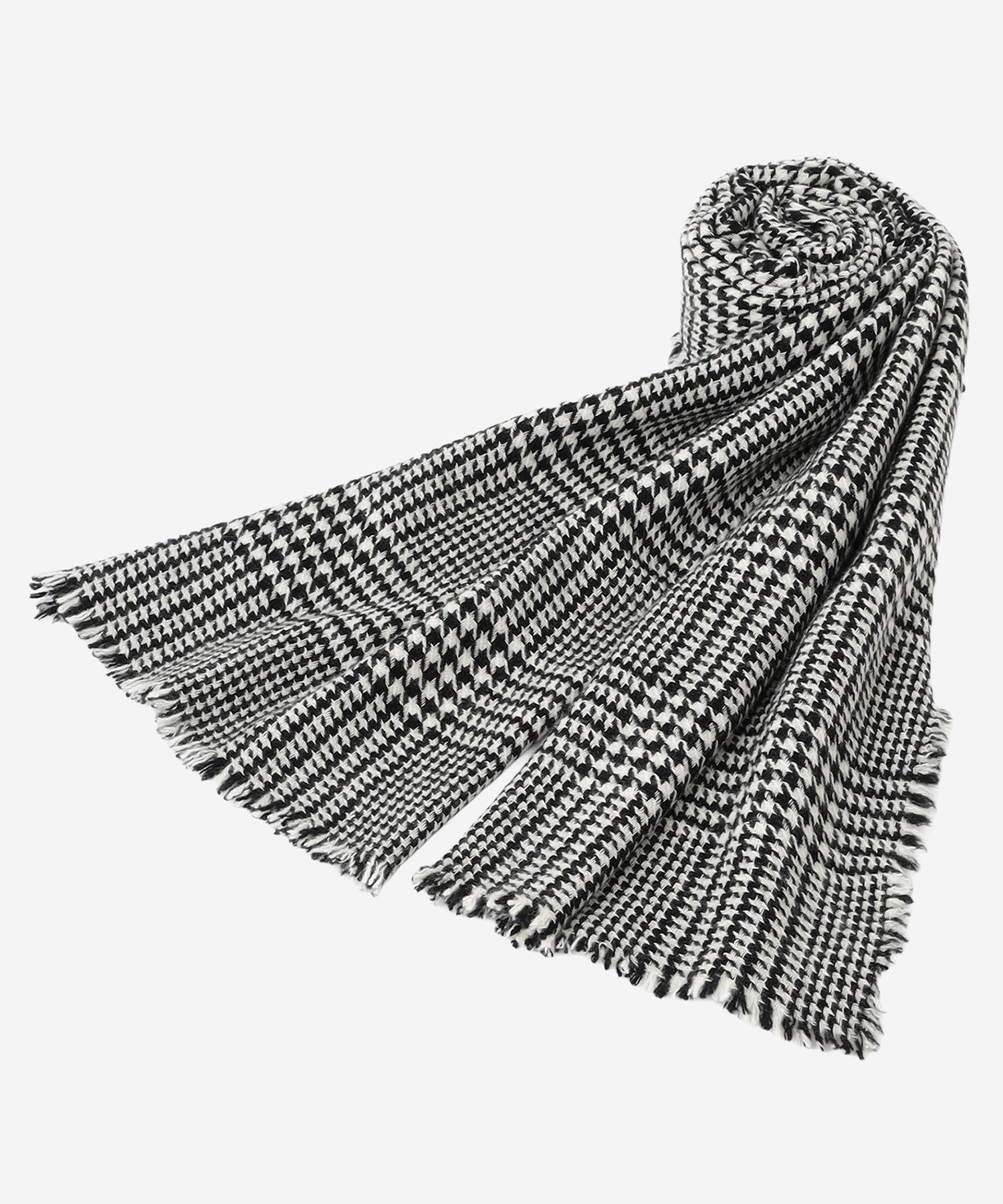 予約販売】【婦人画報10月号掲載】カシミヤグレンチェックストール