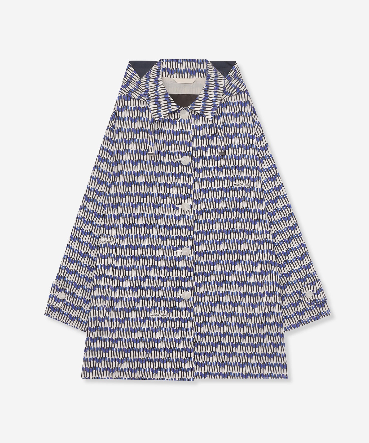eclat5月号掲載】レインタフタプリントコート(コート)｜MACKINTOSH