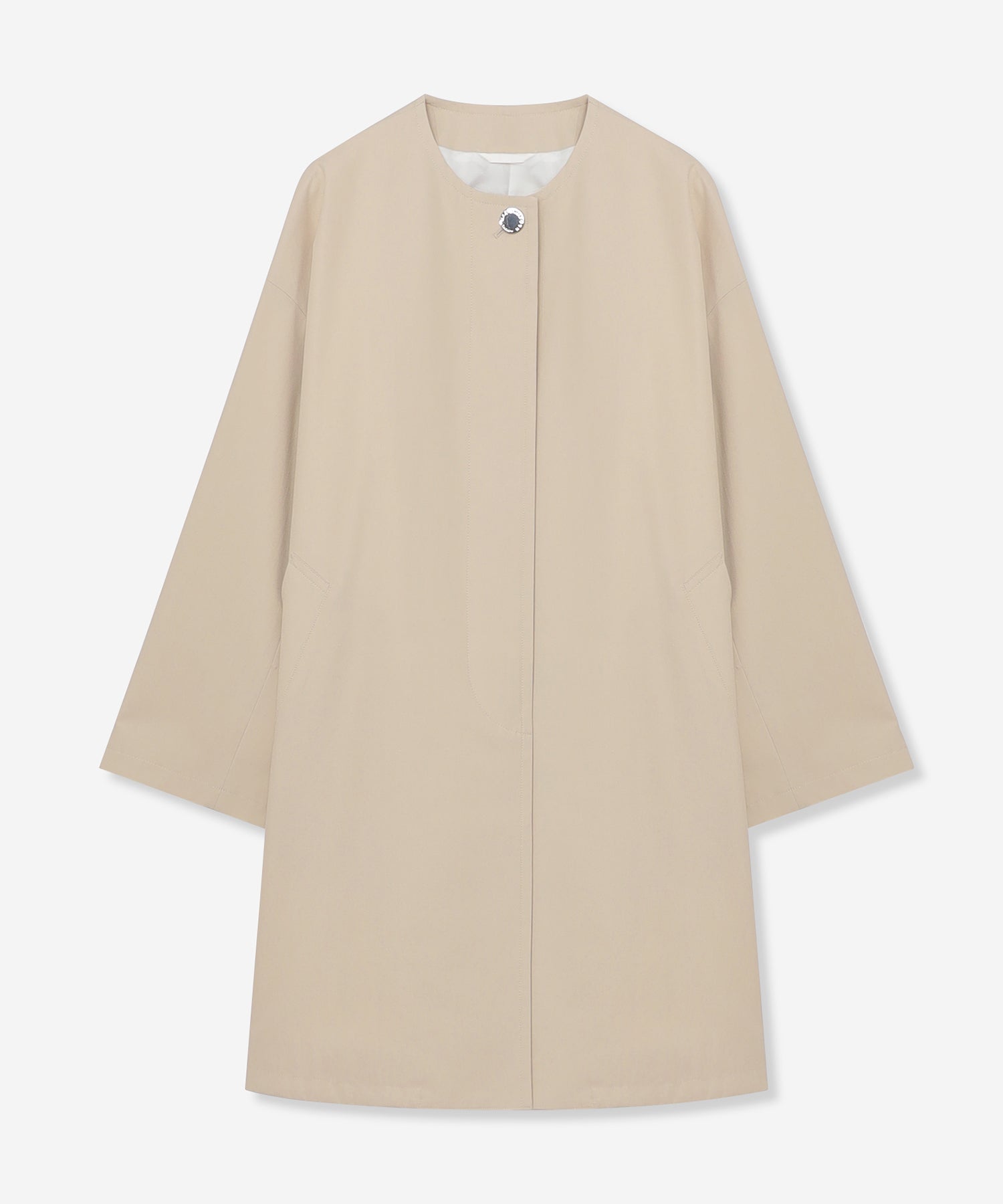 婦人画報4月号掲載】【ROSLEY/ロズリー】ウエザーコットンノーカラー