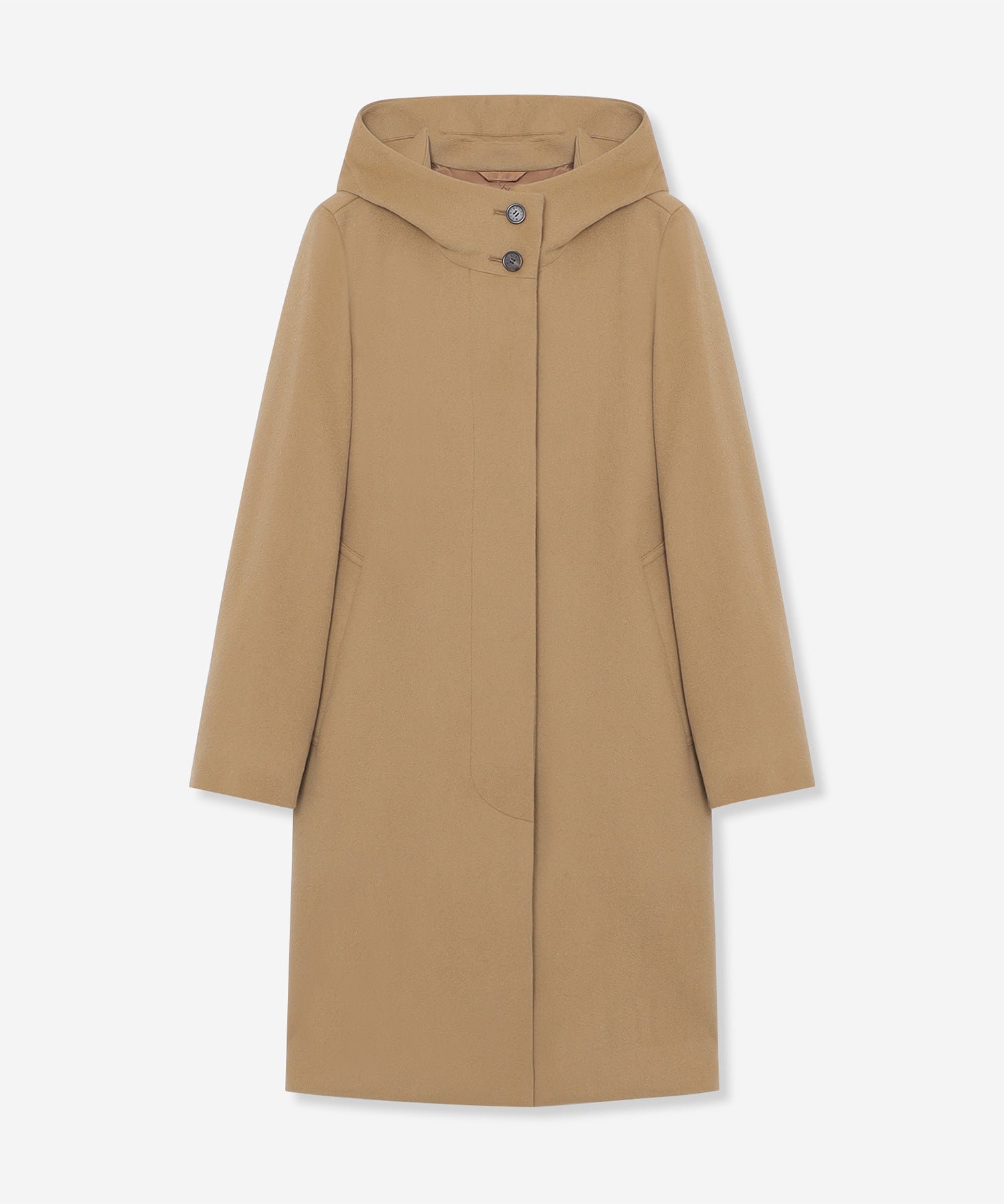 WEB・一部店舗限定】ソフトウールモッサフーデットコート(コート