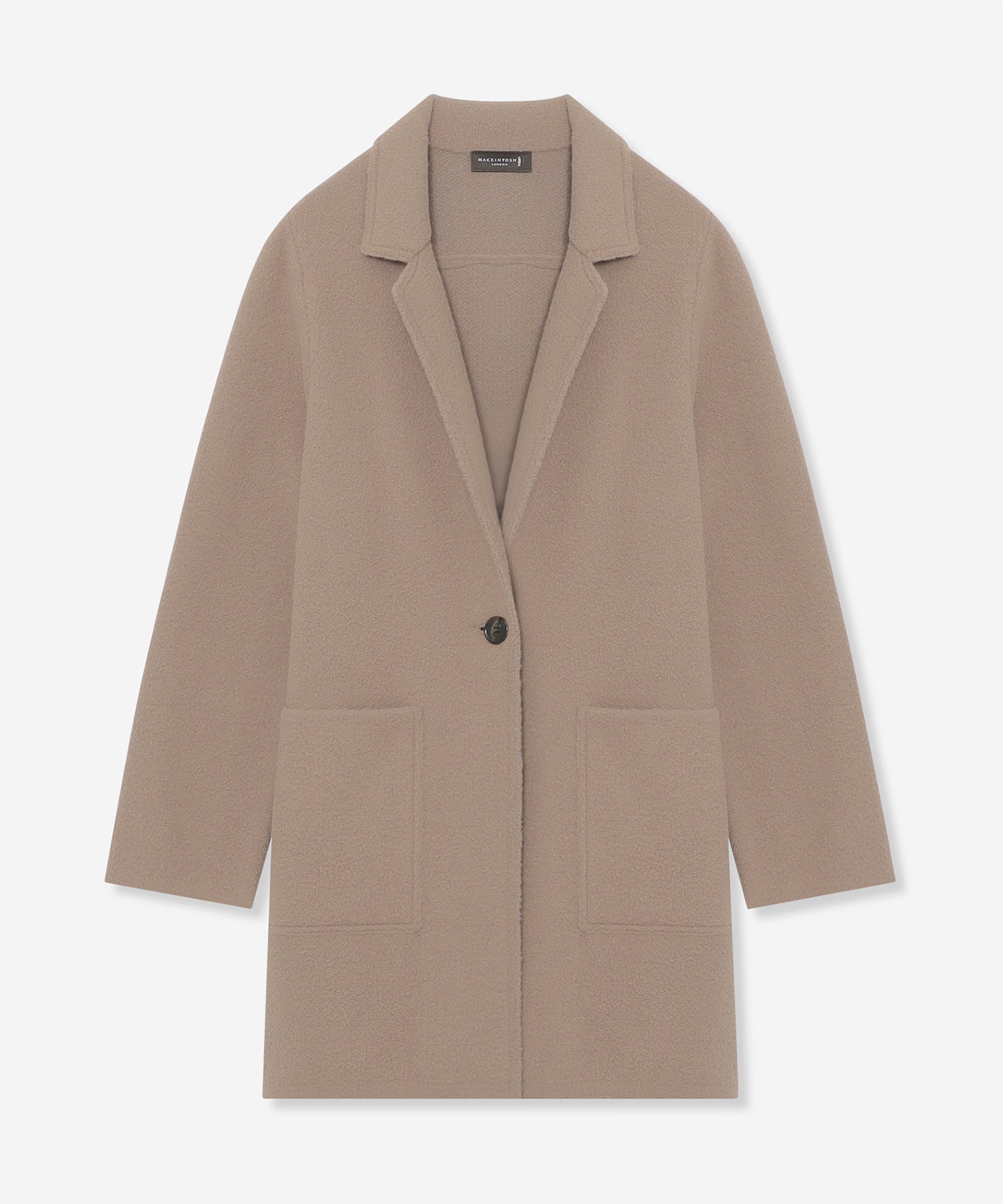 ダブルフェイスニットジャケット(コート)｜MACKINTOSH LONDON