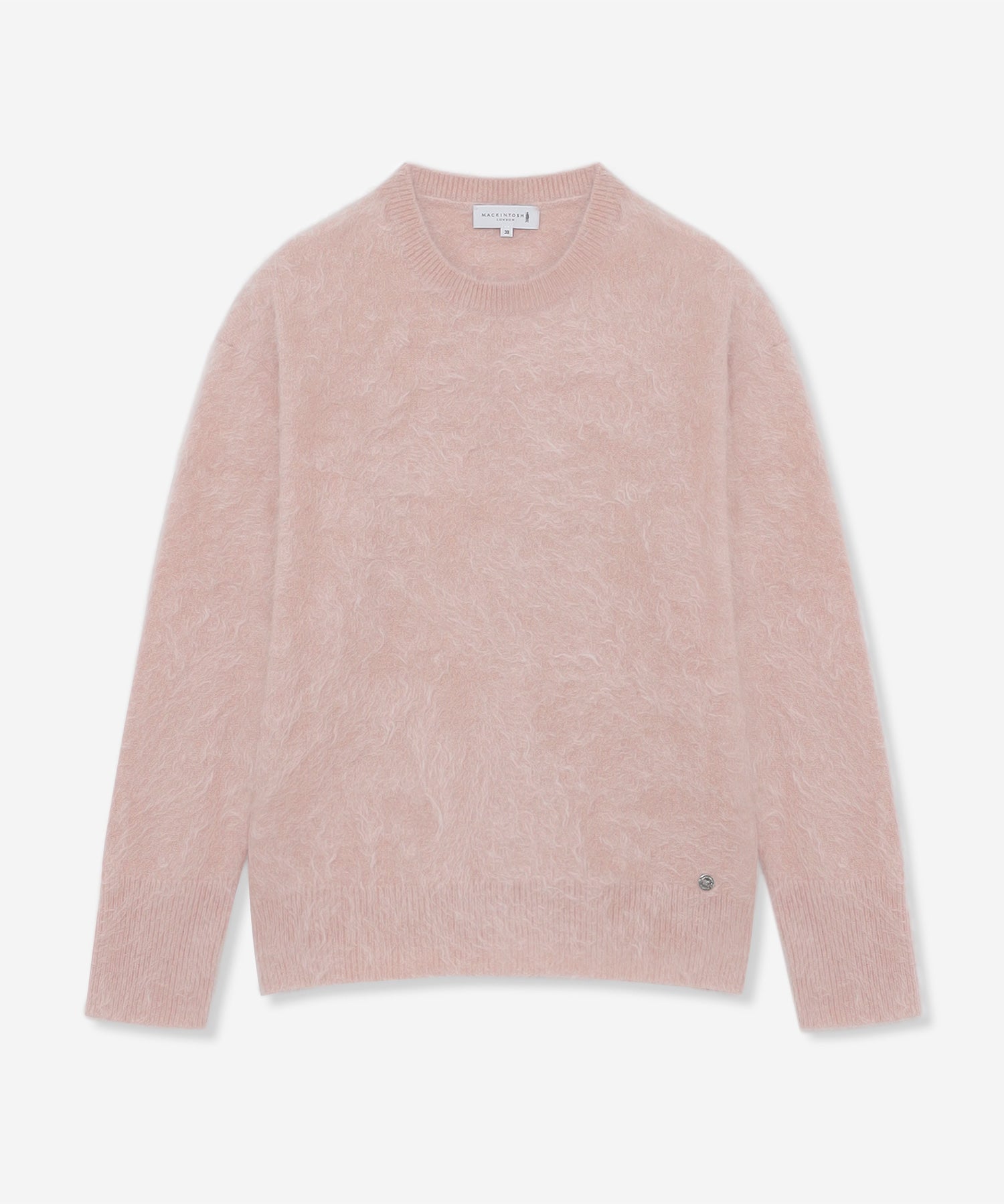 ATON ✨カシミヤ100% ファーニットプルオーバー　サイズ2 ピンク エイトン aton カシミヤ ニット ピンク 2