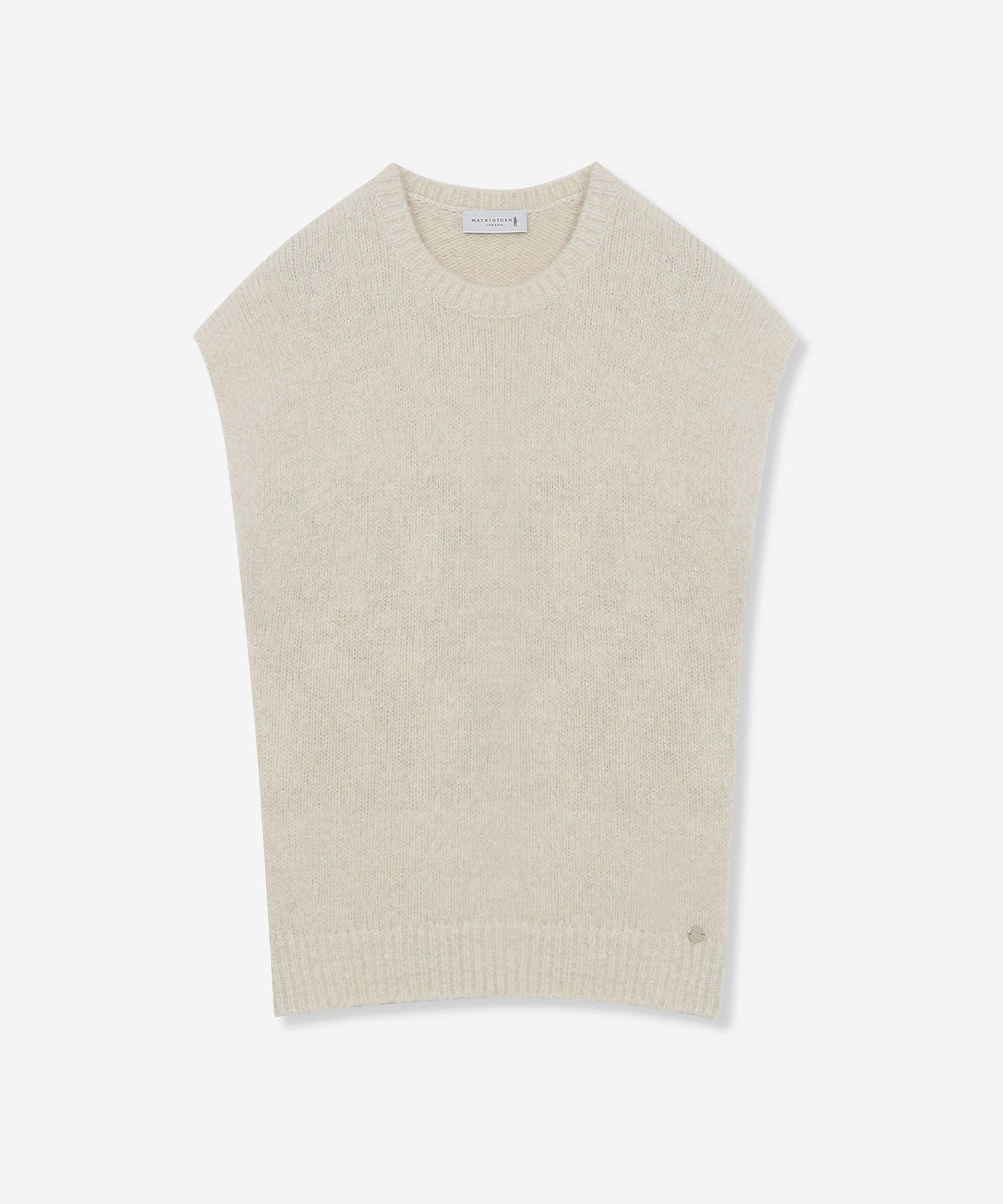 アルパカウールラメニットベスト(トップス)｜MACKINTOSH LONDON