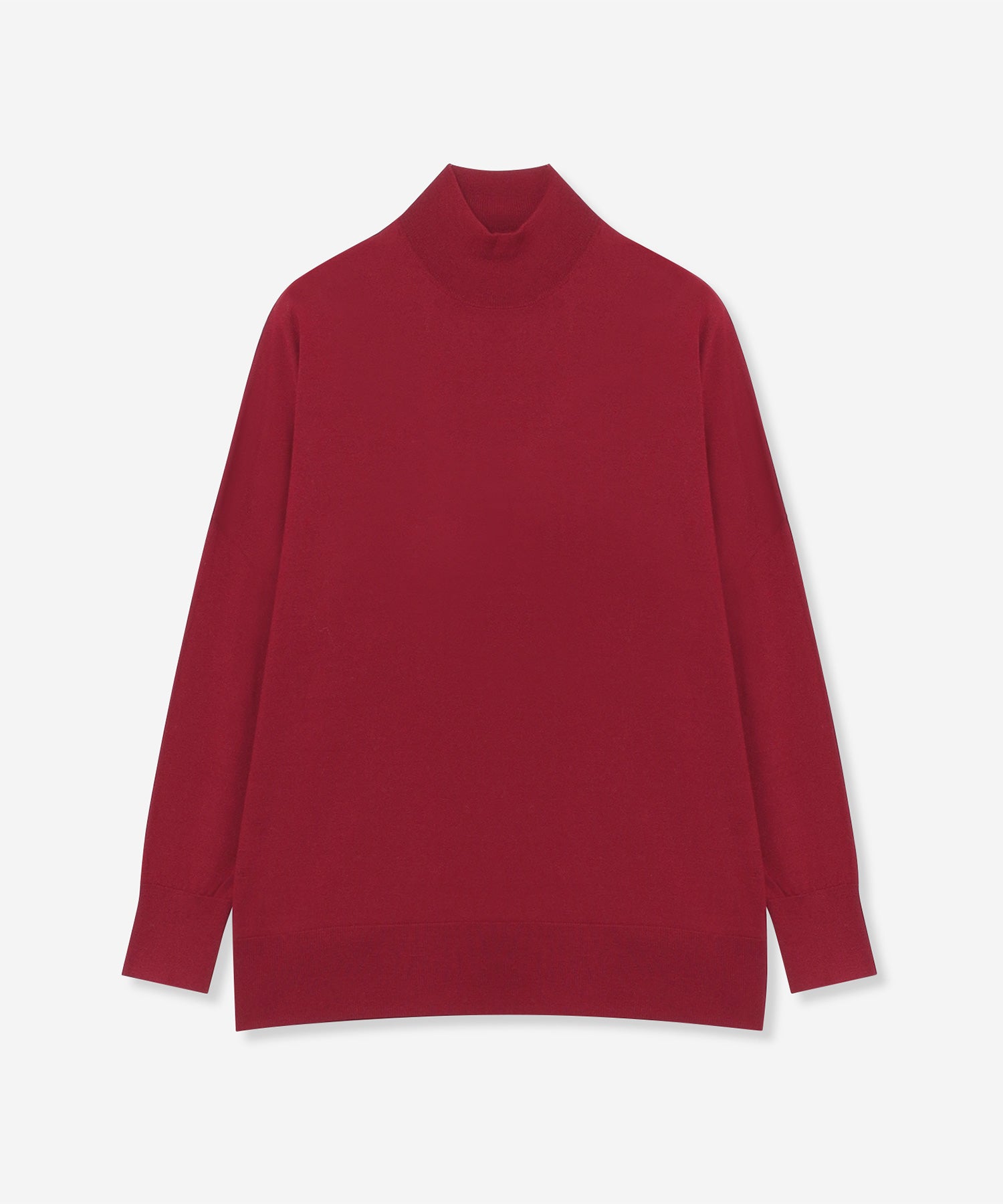 WEB・一部店舗限定】ウールハイネックニットプルオーバー(トップス