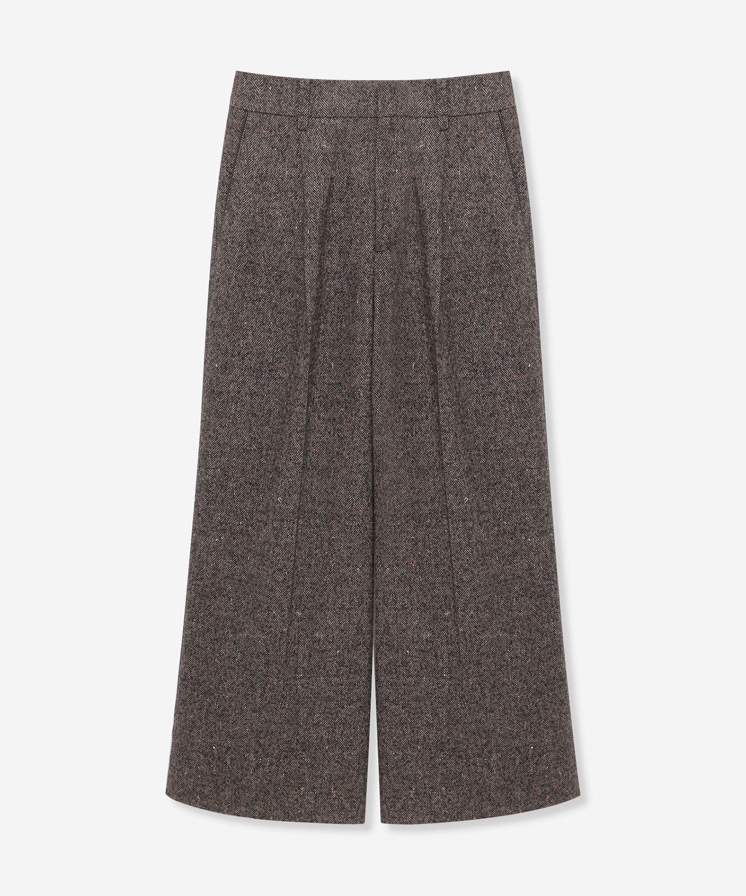 WEB・一部店舗限定】カラーネップヘリンボンパンツ(パンツ