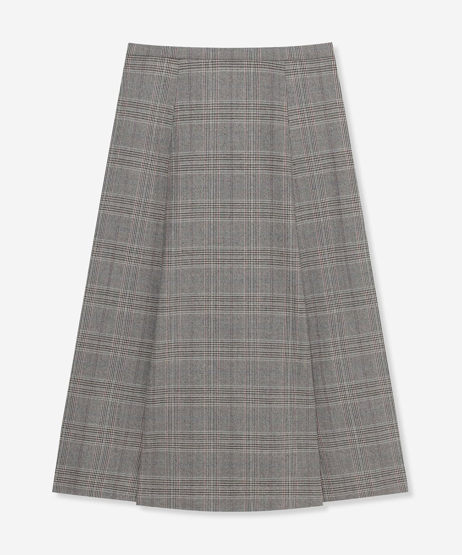 MACKINTOSH LONDON プリントフレアスカート未使用品 エクラ掲載】ハイカウントフラノマーメイドフレアスカート(スカート