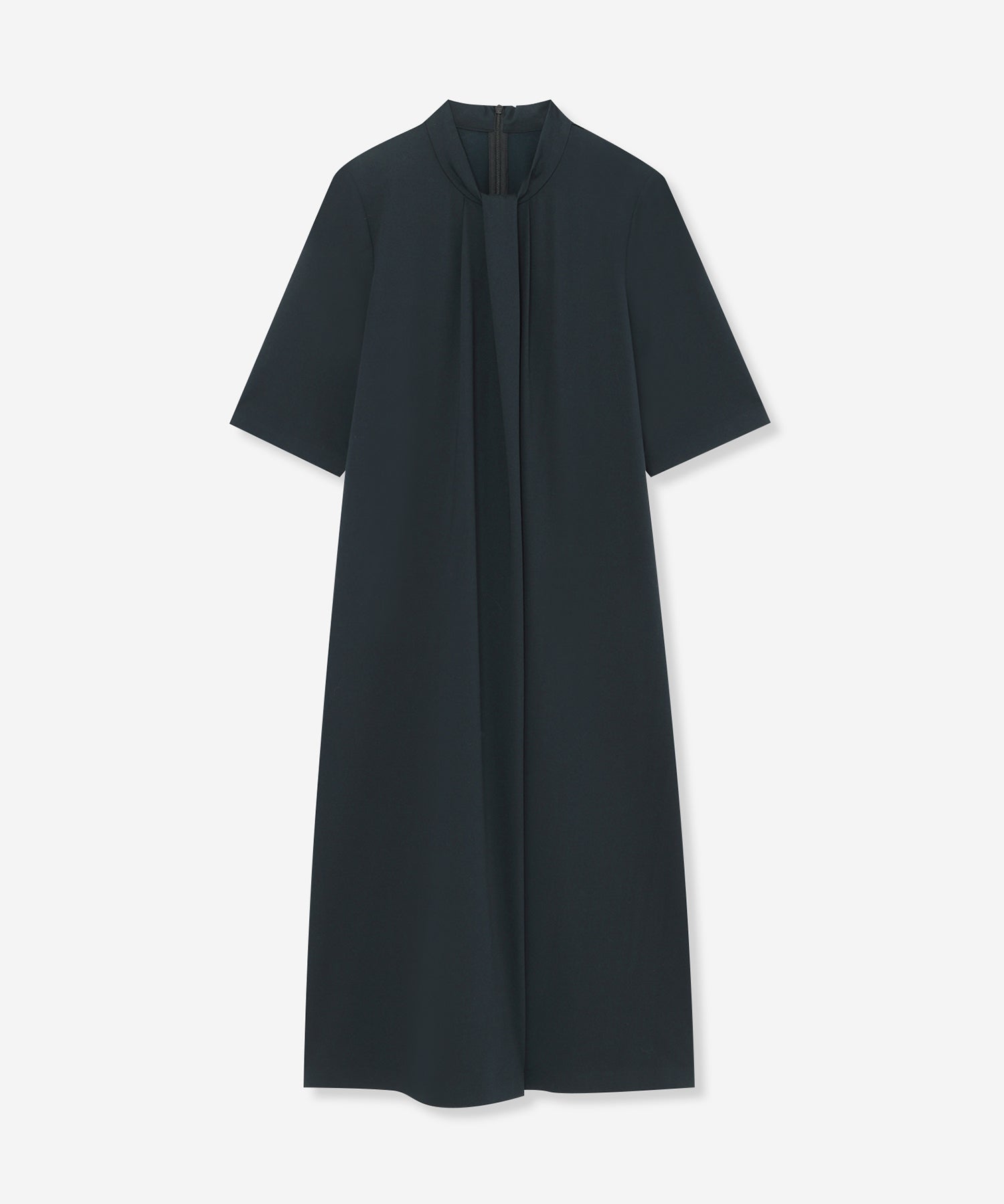 新品 マッキントッシュロンドン プレーティング天竺ワンピース40濃紺