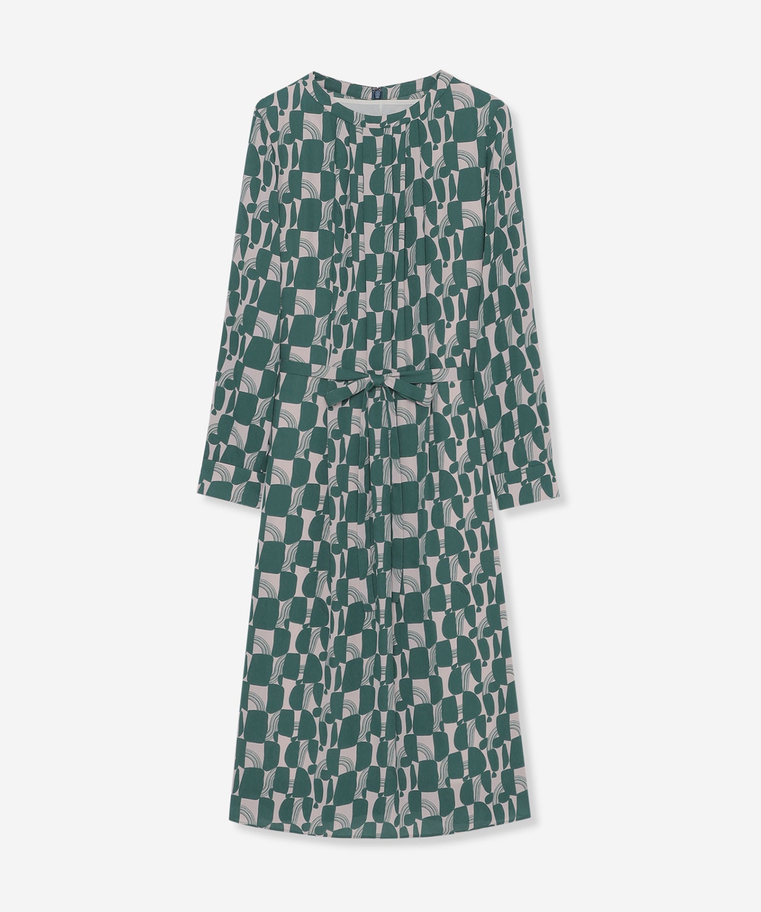 L】レトロタイルプリントワンピース(ワンピース)｜MACKINTOSH LONDON