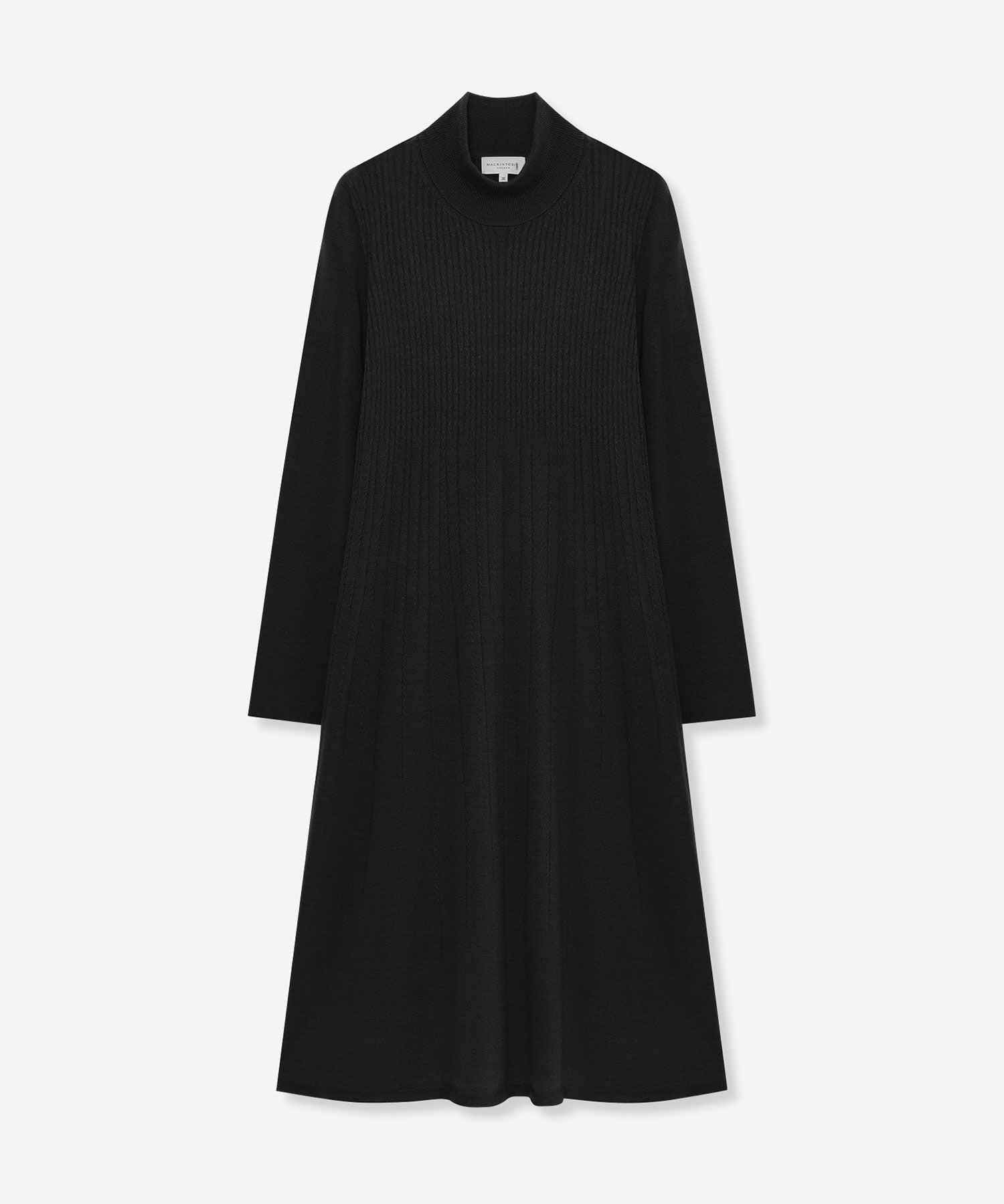 L】ファインウールホールガーメントニットワンピース(ワンピース