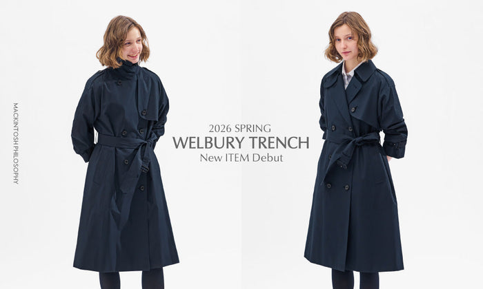 【WOMEN】WELBURY TRENCH Debut