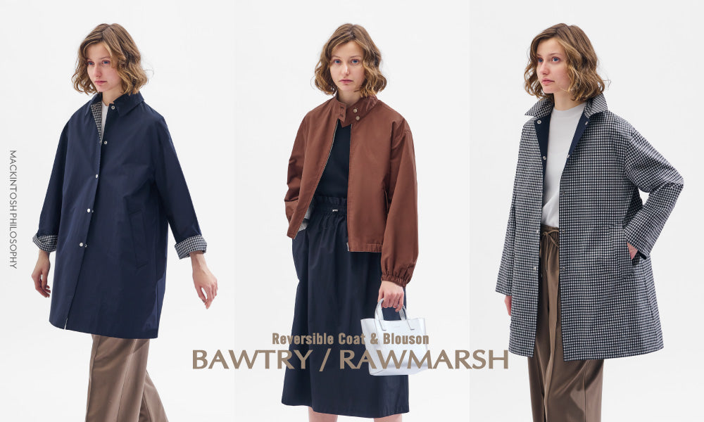 WOMEN】Rain Weather Cloth 2026｜MACKINTOSH PHILOSOPHY