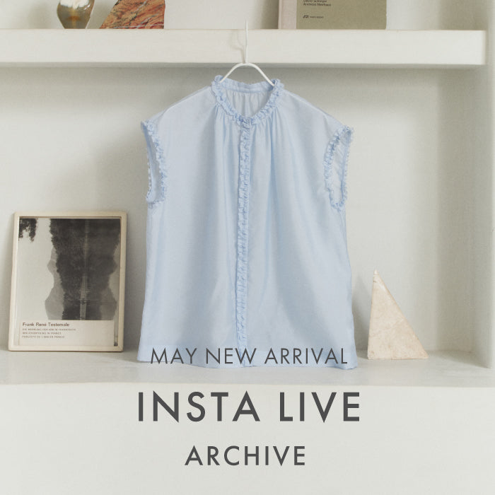 BIANCA INSTA LIVE ARCHIVE | 5月新作アイテム