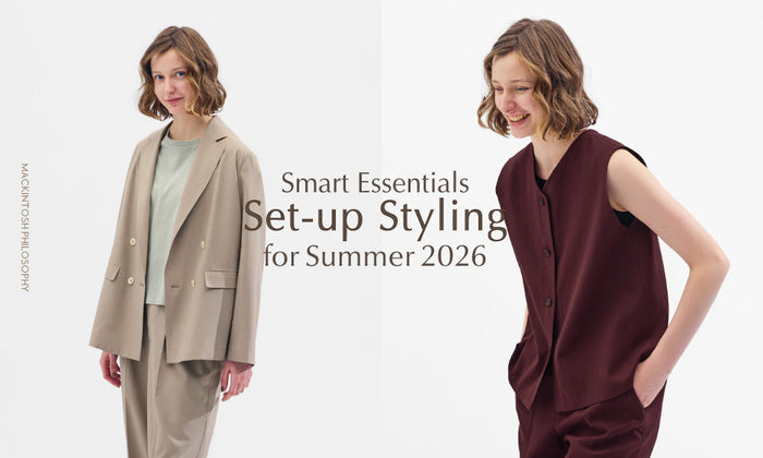 【WOMEN】Set-up Styling for Summer 2026