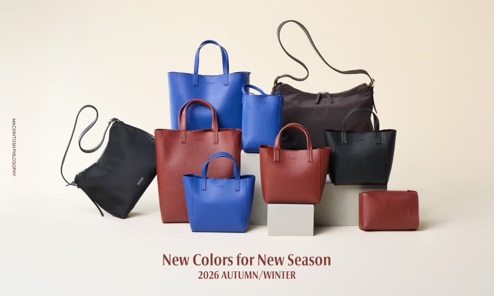 【WOMEN】New Colors for New Season 2026AW
