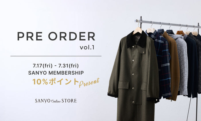 PRE ORDER vol.1 - men