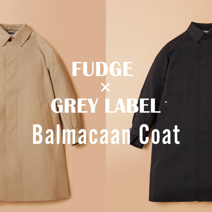 MACKINTOSH PHILOSOPHY GREY LABEL ｜Balmacaan Coat