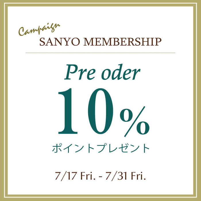 MACKINTOSH LONDON｜PRE ORDER 10％ポイントキャンペーン