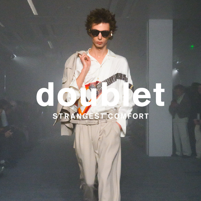 【doublet 2026AW 2nd delivery release】7/11(土) よりダブレット26AW第2弾がショップ、オンラインストアにて発売