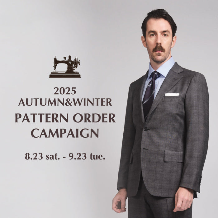 MACKINTOSH LONDON MEN｜ 2025 AUTUMN&WINTER PATTERN ORDER CAMPAIGN
