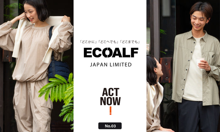 ECOALF ｜日本限定「ACT」No.3